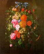 Cornelis de Heem Still Life with Flowers oil on canvas